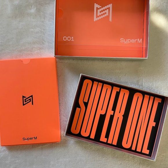 SuperM Super One KPop Album w/ Photo Book, Poster, Photo Cards, Mini Book, CD - Picture 3 of 11